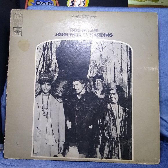 Bob Dylan Other - Bob Dylan John Wesley Harding 1968 Stereo Vinyl Record